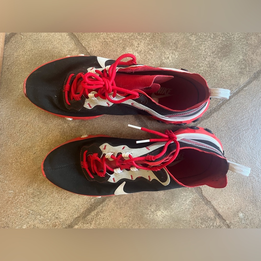 Nike React Element 55 Red Orbit Sz 10.5 - image 5
